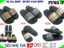 Dép PUWA IP - MSP CH03: Sự Lựa Chọn Hoàn Hảo Cho Khách Hàng Sỉ