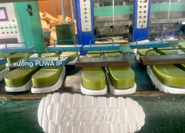 Giới thiệu xưởng sản xuất đế giày dép PUWA IP