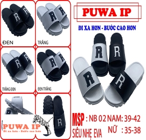 DÉP QUAI NGANG NAM NỮ SIÊU NHẸ EVA NB 02