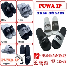 DÉP QUAI NGANG NAM NỮ SIÊU NHẸ EVA NB 04
