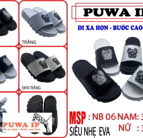 DÉP QUAI NGANG NAM NỮ SIÊU NHẸ EVA NB 06