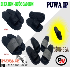 DÉP QUAI NGANG NAM NỮ SIÊU NHẸ EVA AH 29