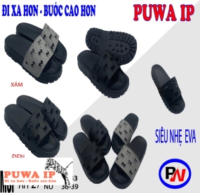 DÉP QUAI NGANG NAM NỮ SIÊU NHẸ EVA AH 27