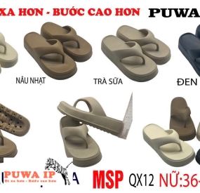 DÉP QUAI NGANG SIÊU NHẸ EVAL QX 12 NHIỀU MÀU 