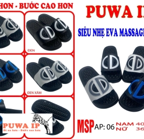 DÉP QUAI NGANG MASSAGE NAM NỮ SIÊU NHẸ EVAL AP06