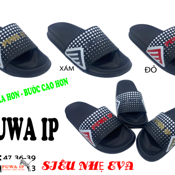DÉP QUAI NGANG SIÊU NHẸ EVA ANAM 47 NHIỀU MÀU