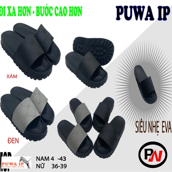 DÉP QUAI NGANG NAM NỮ SIÊU NHẸ EVA  AH 30