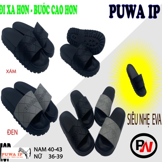 DÉP QUAI NGANG NAM NỮ SIÊU NHẸ EVA AH 29