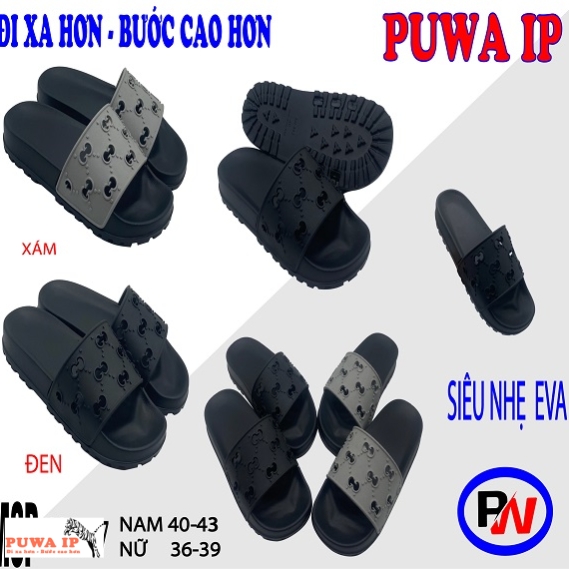 DÉP QUAI NGANG NAM NỮ SIÊU NHẸ EVA AH 27