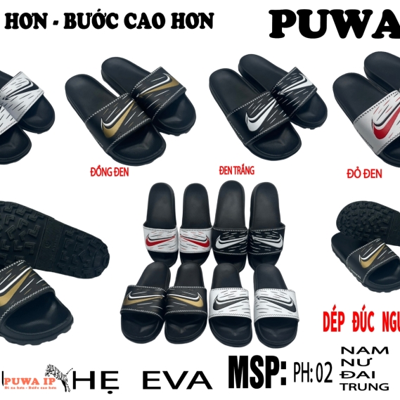 DÉP QUAI NGANG SIÊU NHẸ EVAL PH02 NHIỀU MÀU