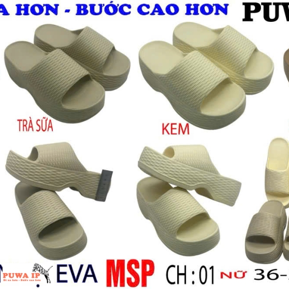 DÉP QUAI NGANG SIÊU NHẸ EVAL CH01 NHIỀU MÀU 