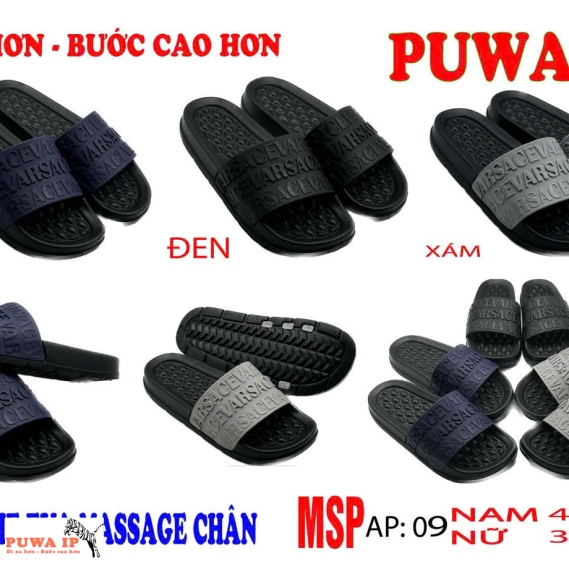 DÉP QUAI NGANG MASSAGE NAM NỮ SIÊU NHẸ EVAL AP 09