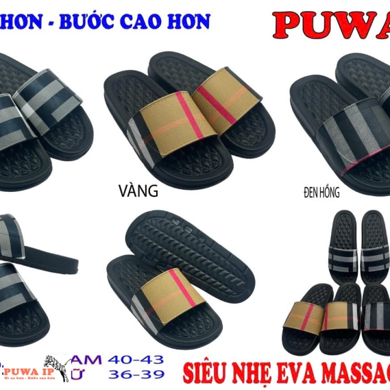 DÉP QUAI NGANG MASSAGE NAM NỮ SIÊU NHẸ EVAL AP 21