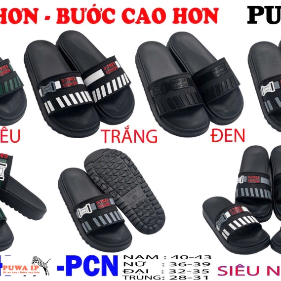 DÉP QUAI NGANG SIÊU NHẸ EVAL CH17-PNC NHIỀU MÀU