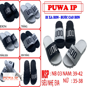 DÉP QUAI NGANG NAM NỮ SIÊU NHẸ EVA NB 03